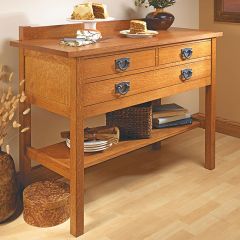 Woodsmith Craftsman Sideboard Plan