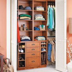 Woodsmith Closet Organizer Standard Plan & Premium Shop Drawings
