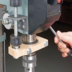 Woodsmith Drill Press Depth Stop Plan  