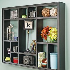 Woodsmith Wall-Hanging Display Shelf Plan  