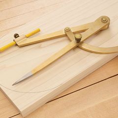 Woodsmith Heirloom Brass Compass Plan  
