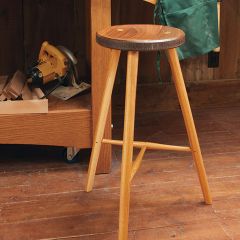 Woodsmith Shop Stool Standard Plan & Premium Shop Drawings 
