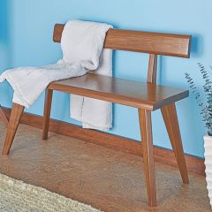 Woodsmith Mid-Century Hall Bench Plan