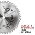 cross cut rip saw blades
