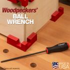 Ball Wrench beside box clamped together with Woodpeckers Box Clamps.