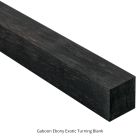 Genuine Gabon Ebony Wood Blanks