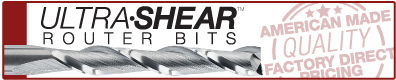 ultra shear router bits