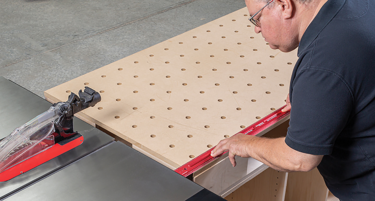 cabinet bases positioned